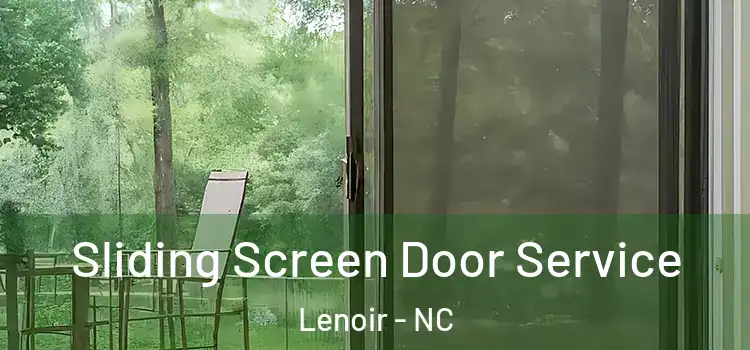 Sliding Screen Door Service Lenoir - NC